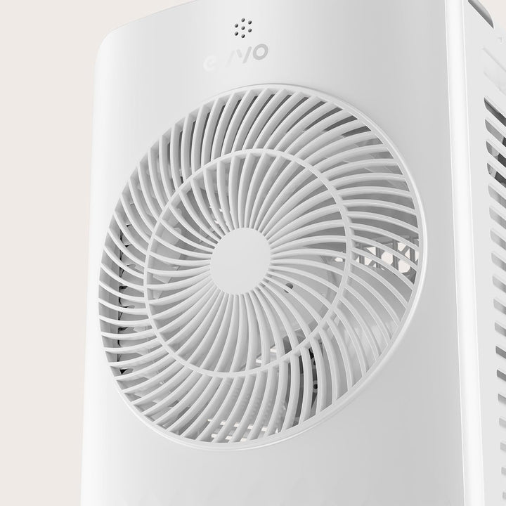 EVVO AC750 Tragbarer Verdunstungsventilator – Kühlt die Luft ohne Installation mit Wasser und Eis, 3