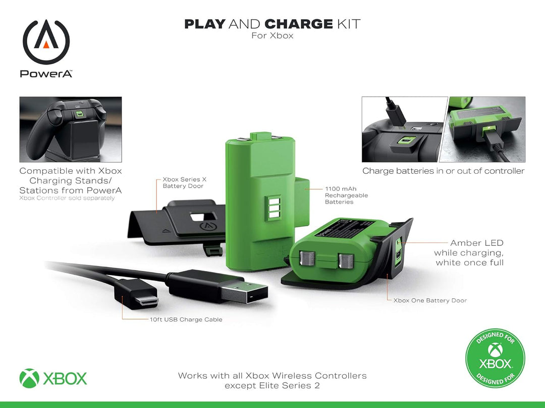 PowerA Spiel- und Lade-Kit für Xbox