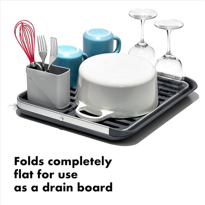 OXO GG FOLDING DISH RACK Aluminium Foldable, Aluminium Foldable