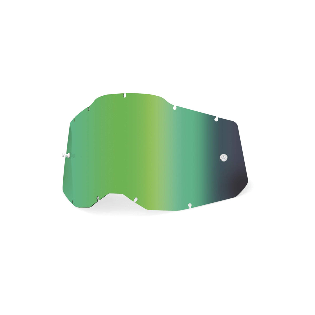 100% Unisex-Adult Racecraft/Accuri/Strata Replacement Sunglass Lenses Grün, Grün