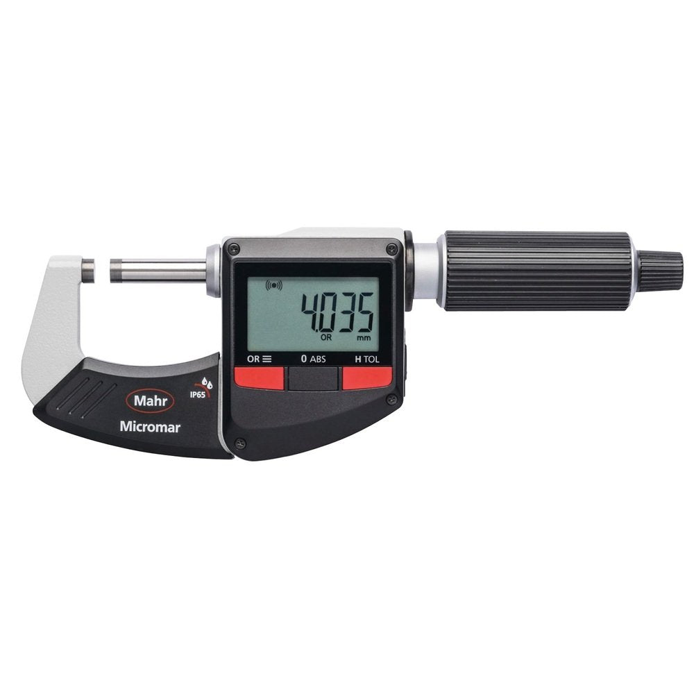 Mahr 4157011 Micromar 40 Ewr Digitales Mikrometer, 0-25 mm Reichweite