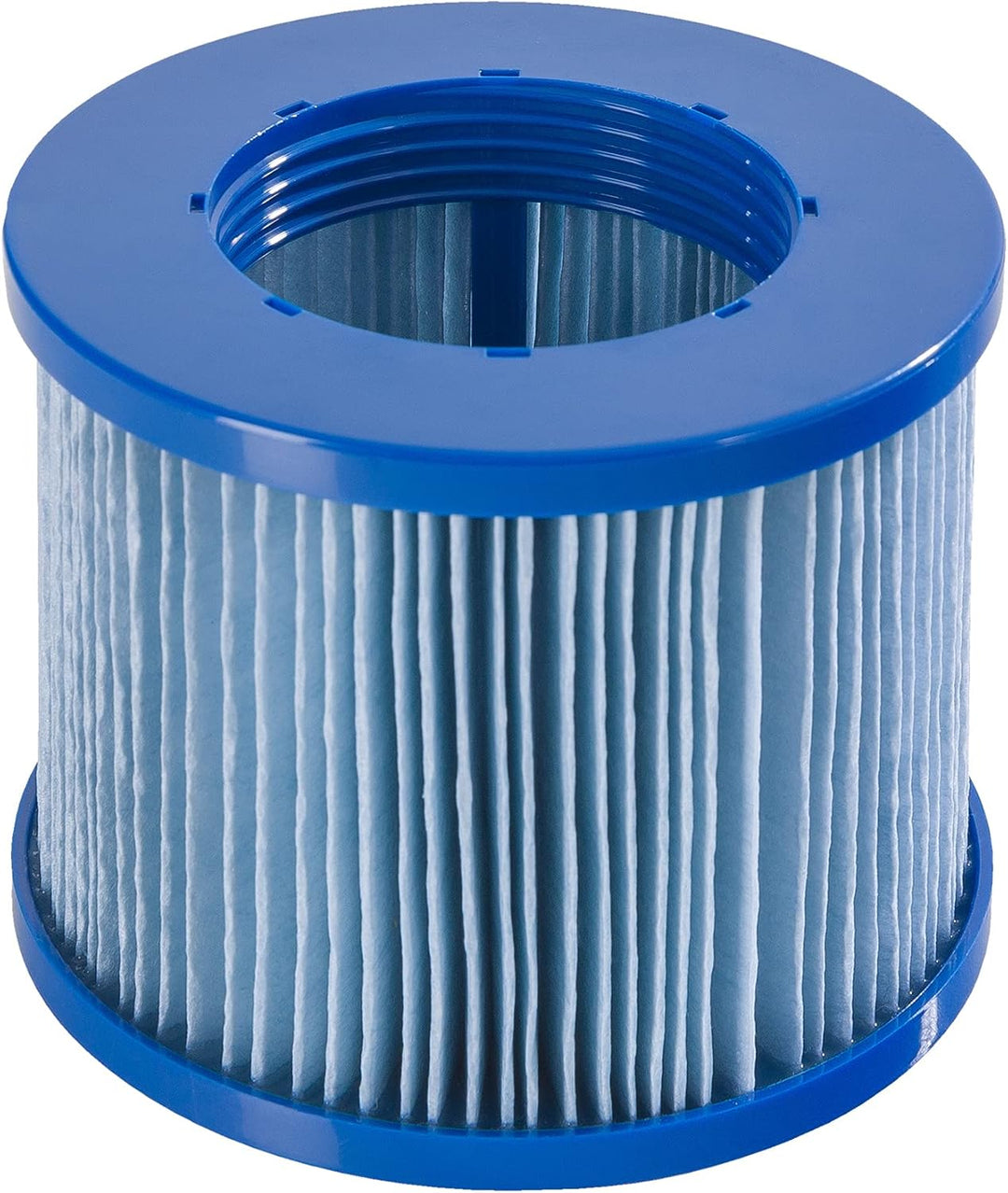 Arebos Poolfilter | 6X Filterkartuschen Spa Whirlpools | Antimikrobieller Filter | Blau