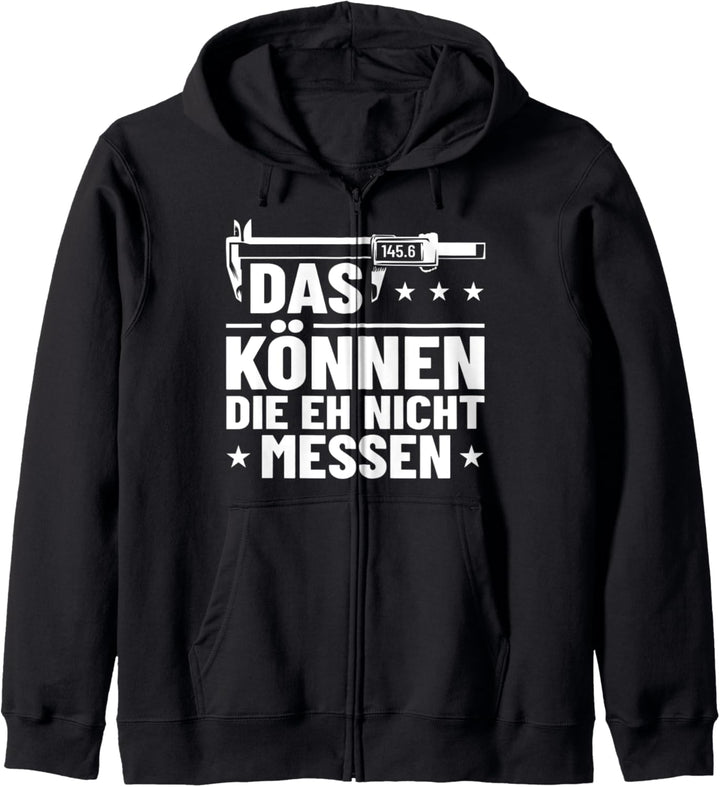 Zerspanung Mechaniker Dreher Fräser Zerspanungstechniker Kapuzenjacke
