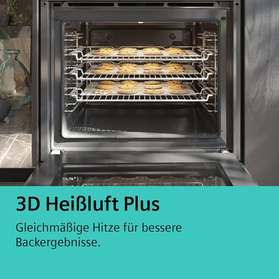 Siemens PQ561DA01 iQ500 Herd-Cerankochfeld-Kombination herdgesteuert, 59,4 cm breit, activeClean - a