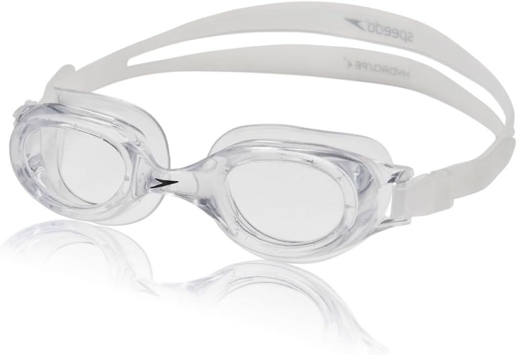 Speedo Hydrospex Unisex Erwachsene Schwimmbrille Classic durchsichtig, durchsichtig