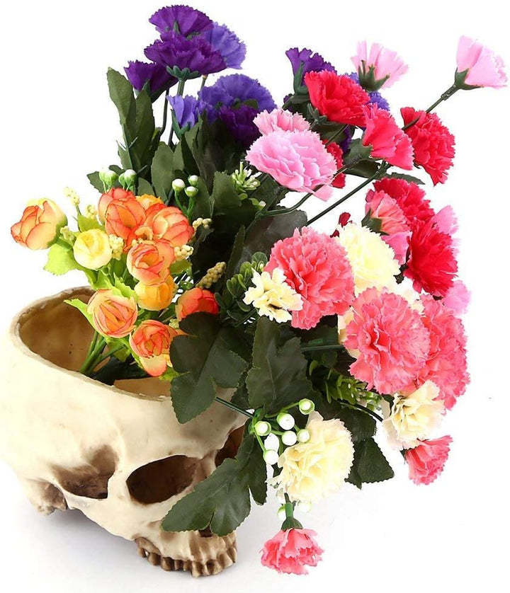 Entatial Schädelkopf Blumentopf Pflanzer Szene Dekoration Candy Bowl Harz Grosse Blumentopf Set Requ