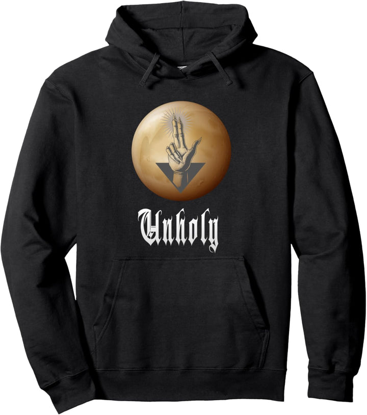 Unholy, Satanist, Teufel, Gothic, Vollmond, Satan Pullover Hoodie