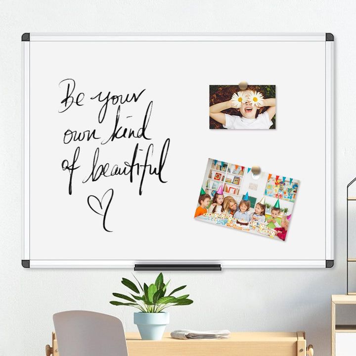 VIZ-PRO Whiteboard - mit Alurahmen, magnetisch - 2er Pack 90 x 60 cm, 2er Pack 90 x 60 cm