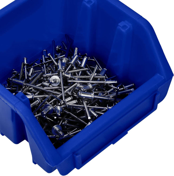 PAFEN Stapelboxen Set – 20x Stapelbox für Werkzeugwand 115 x 75 x 118 mm – Sichtbox Stapelkasten Sta