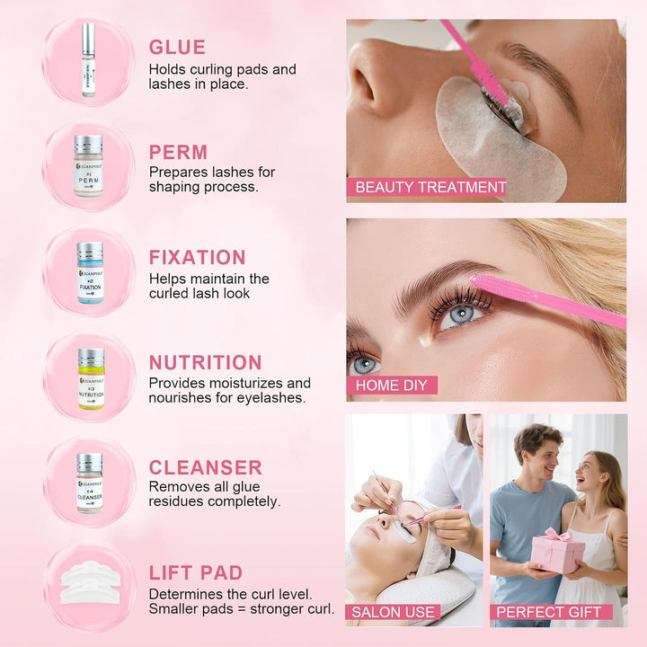 Wimpernlifting Set, 2026 Lash Lifting Set, Wimpern Lifting Set Professionell, Schnell Heben &amp; Natürl