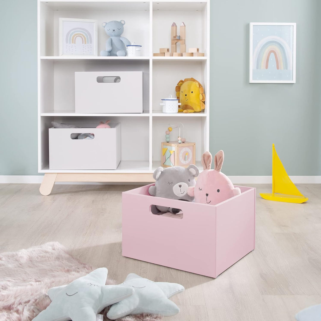 roba Aufbewahrungsbox für Kinder - Stauraum für Spielzeug - Aufbewahrungskiste für Kinderzimmer - Ho