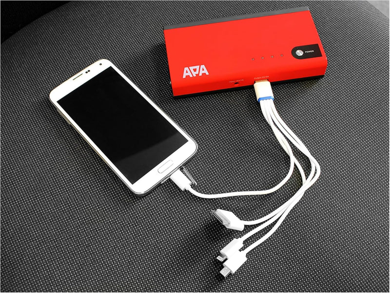 APA Mini Lithium Powerpack 11.000mAh mit Starthilfe Starthilfe 200 A, Starthilfe 200 A