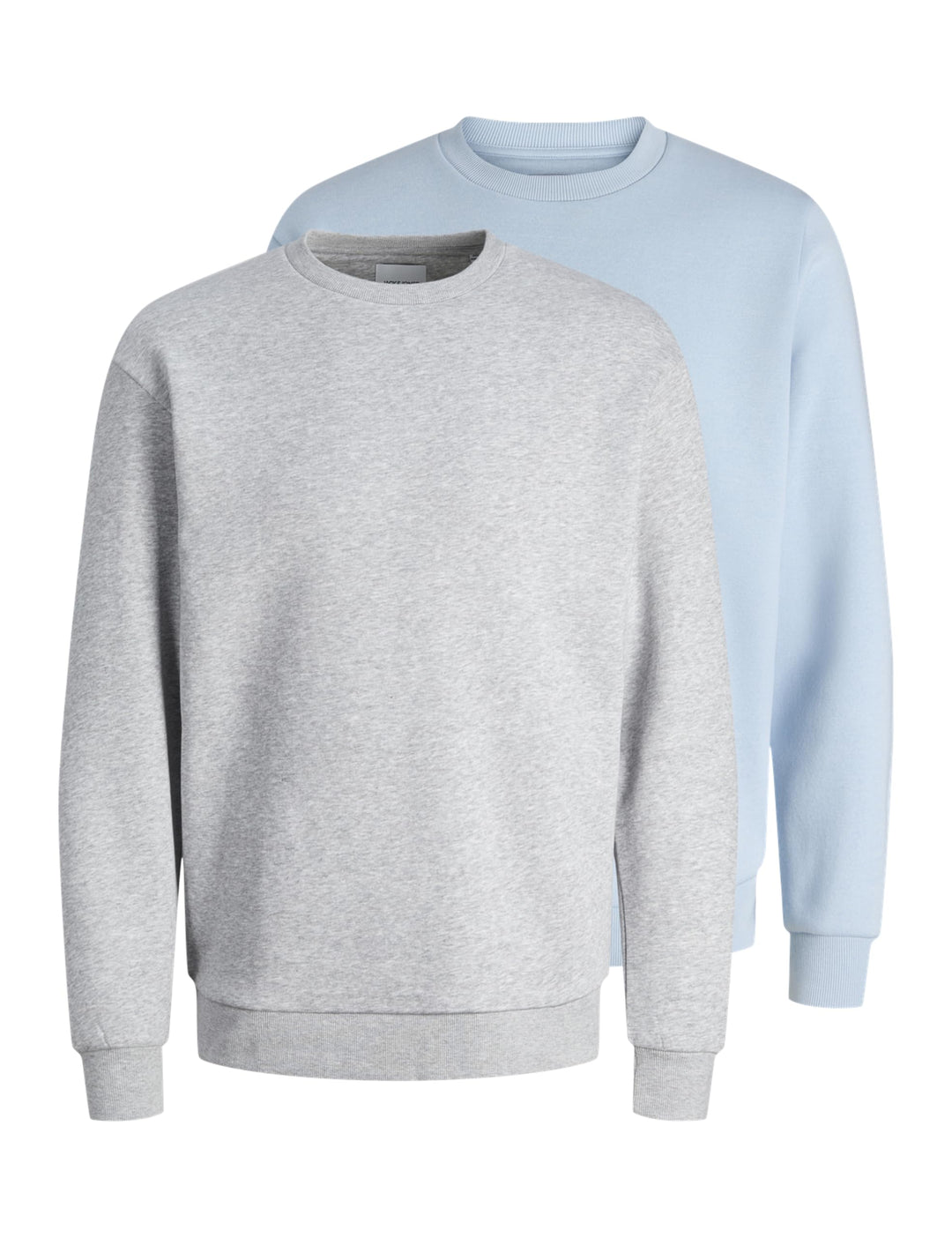 Jack & Jones Herren Jjebradley Sweat Crew 2pk Mp Sweatshirt XS Celestial Blue, XS Celestial Blue
