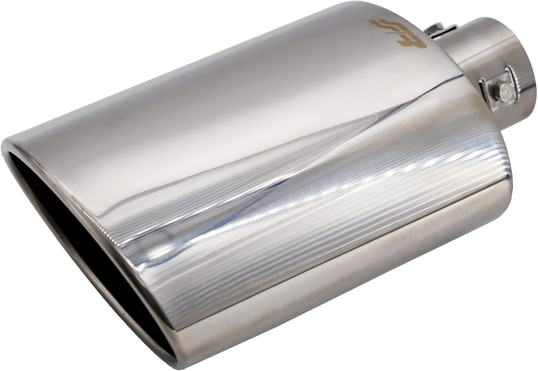 Simoni Racing TRX/33 Exhaust Tip Oval, Inox