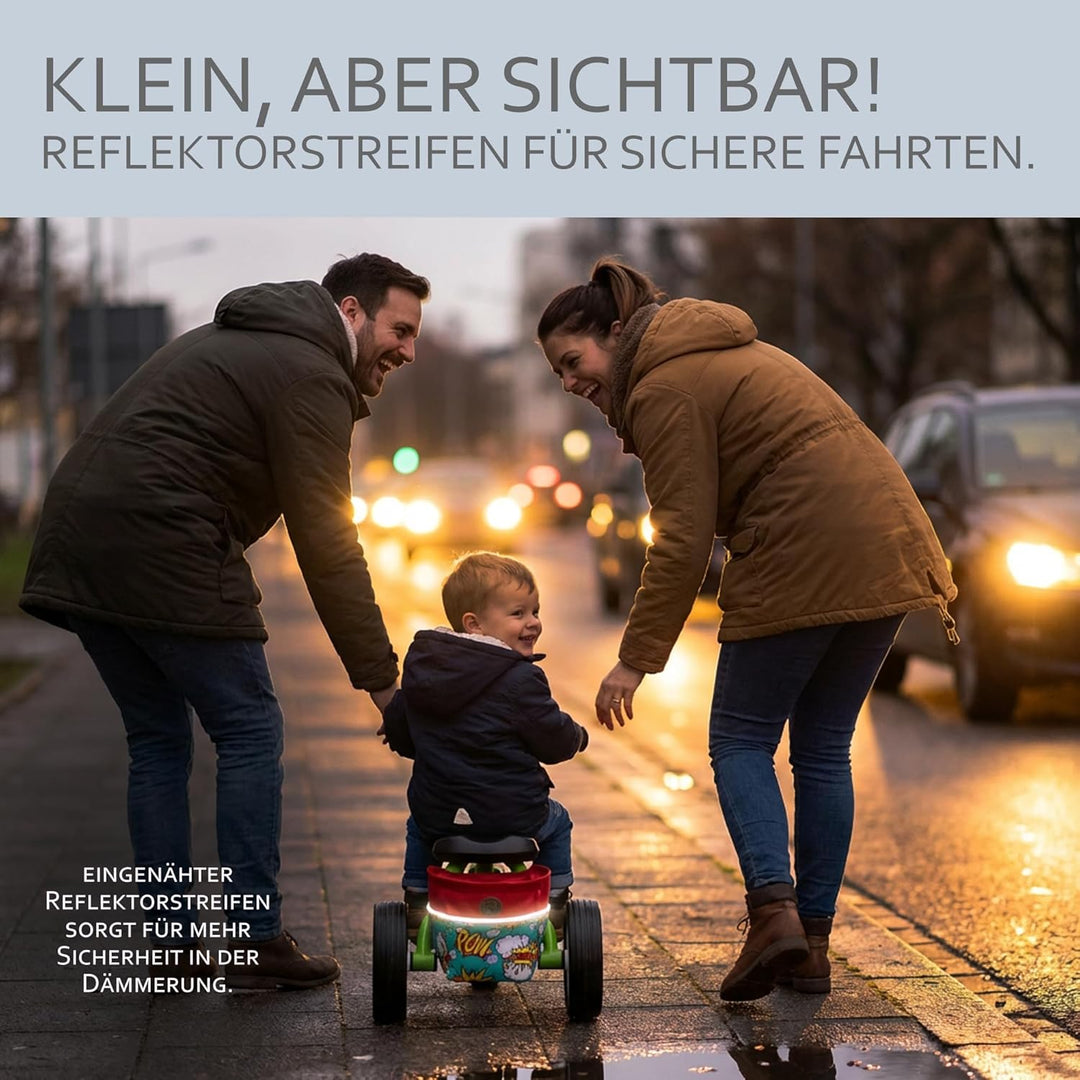 BambiniWelt by Rafael K. Rahmentasche für Kinder – für Laufrad, Dreirad & Rutschfahrzeuge – kompatib