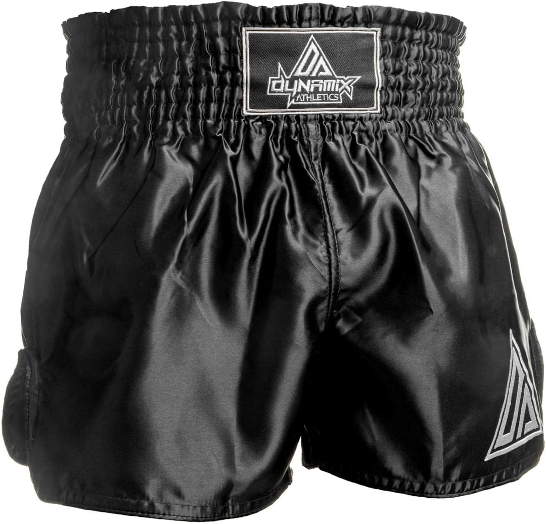 Dynamix Athletics Muay Thai Shorts Origin - Traditionelle klassische Thaibox Hose für Herren mit bre