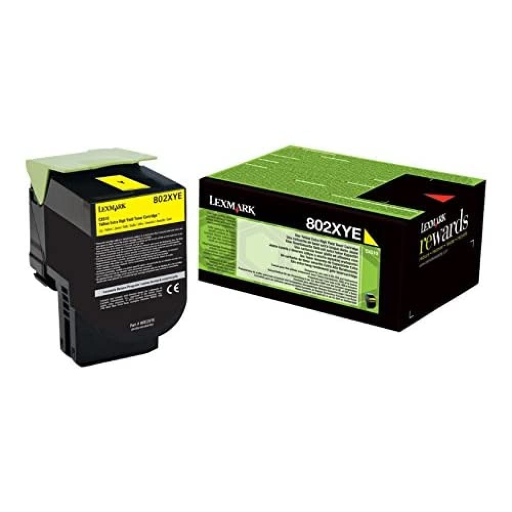 Lexmark Toner CX510de 80C2XYE Original Gelb 4000 Seiten