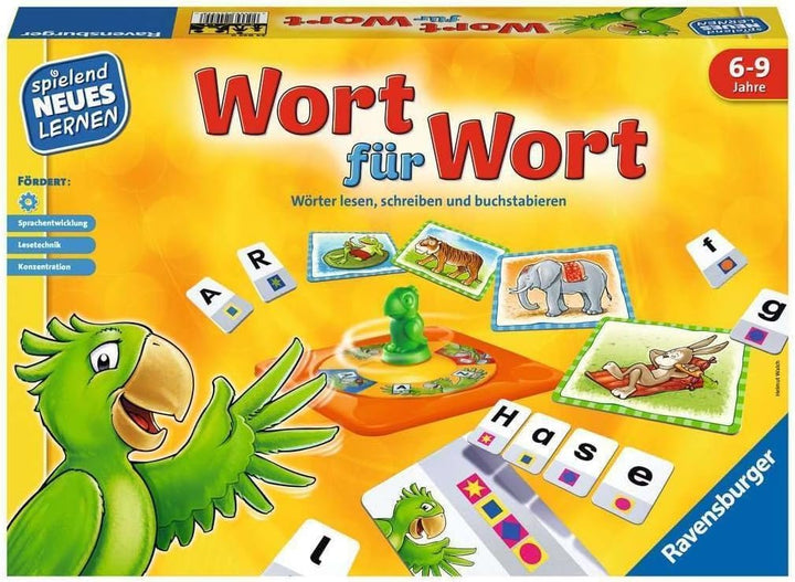 Ravensburger 24955 - Wort für Wort - Spielen und Lernen für Kinder & 80349 - Lernen Lachen Selbermac