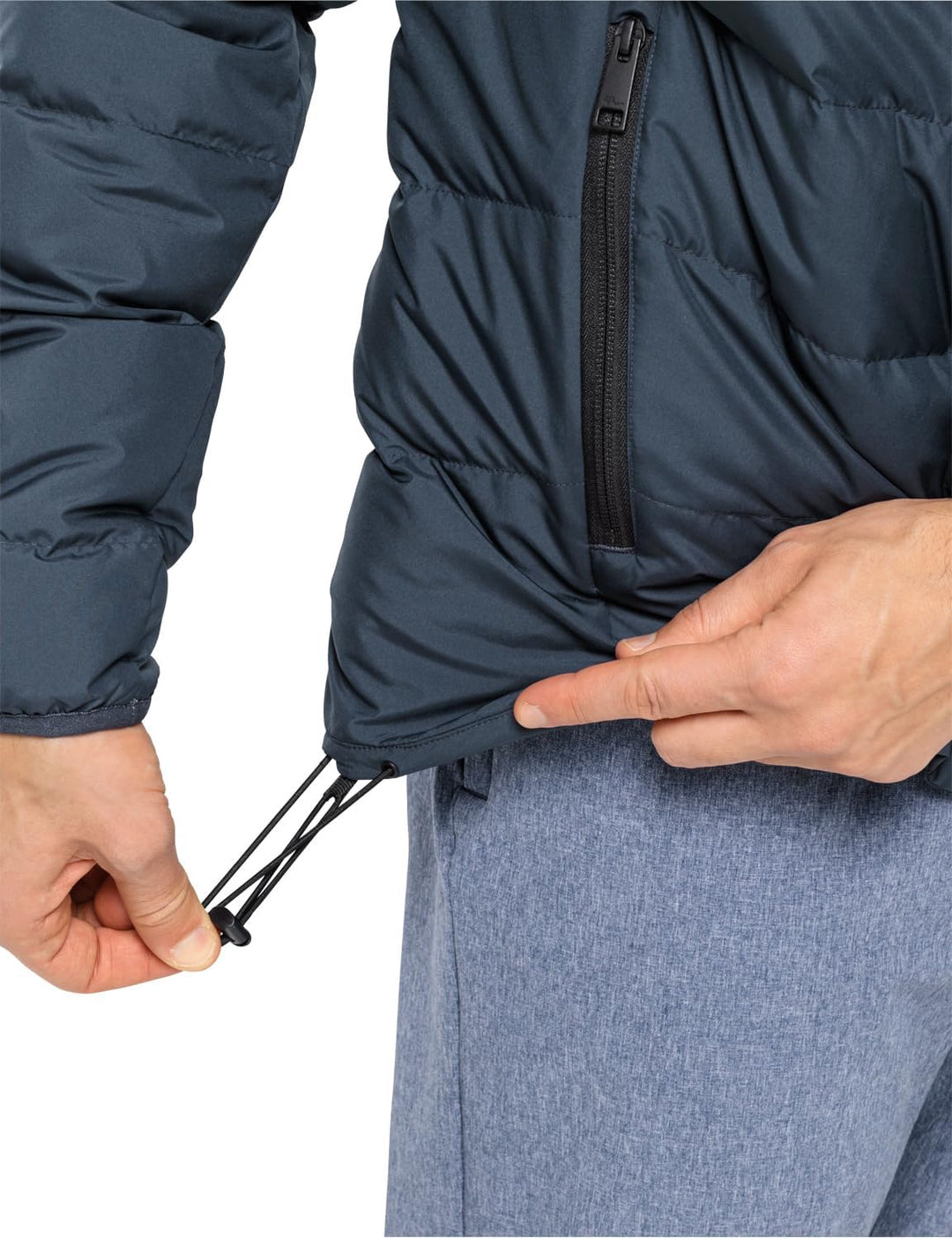 Jack Wolfskin Herren Colonius Jkt M Daunenjacke S Aluminium Blue, S Aluminium Blue