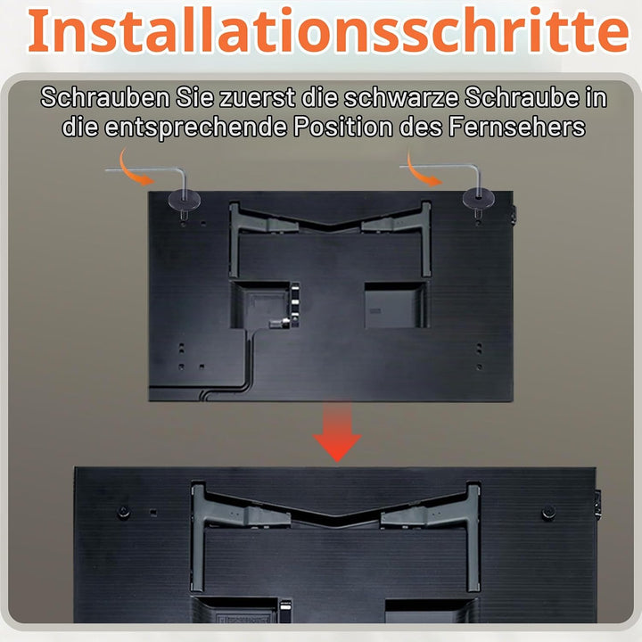 BN61-17233A/BN61-17234A Die TV-Wandhalterung ist kompatibel mit Samsung 32" 43" TV der Serien LS03AA