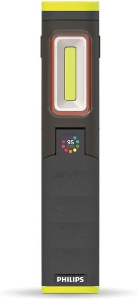Philips Xperion 6000 UV Pillar LED-Arbeitsleuchte, hochwertige wiederaufladbare Werkstattlampe, Hand