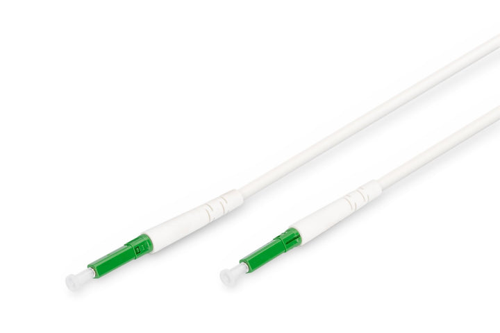 DIGITUS FTTH Drop Kabel – OS2 – Singlemode – 50m – 1 Faser – LC-APC Stecker – vorkonfektioniert – bi