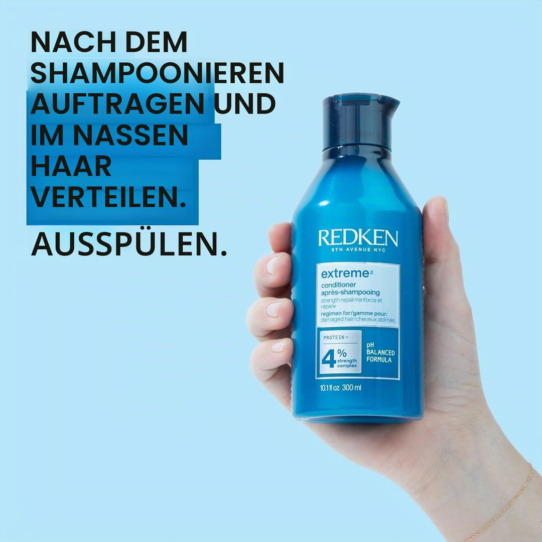 Redken | Spülung für sprödes und geschädigtes Haar, Anti Haarbruch, Mit Interlock Protein Network, E