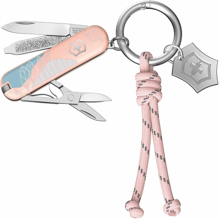 VICTORINOX Taschenmesser Classic SD, 7 Funktionen, Swiss Made, Multitool für Frauen, Schlüsselanhäng