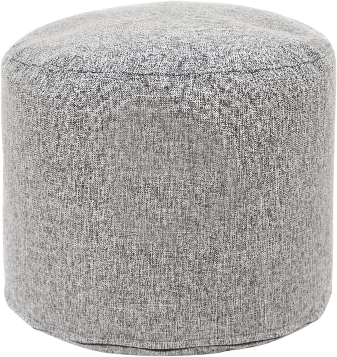 Elephant Living - Der Footstool Pouf - Premium Indoor Hocker rund - hergestellt aus hochwertigem, ve