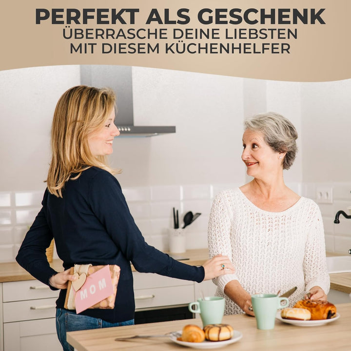 Clack 99009 - Eierschalensollbruchstellenverursacher - Edelstahl - Motiv: Frühstücksei - Made in Ger