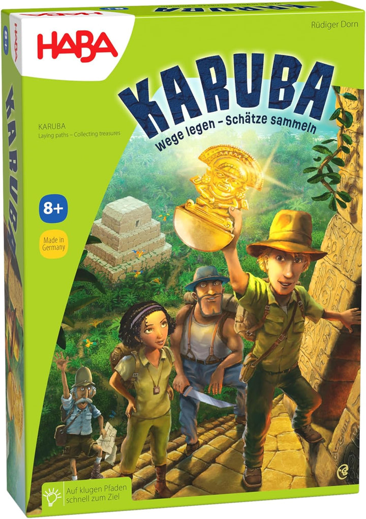 HABA Karuba, Strategie- und Brettspiel grün, grün