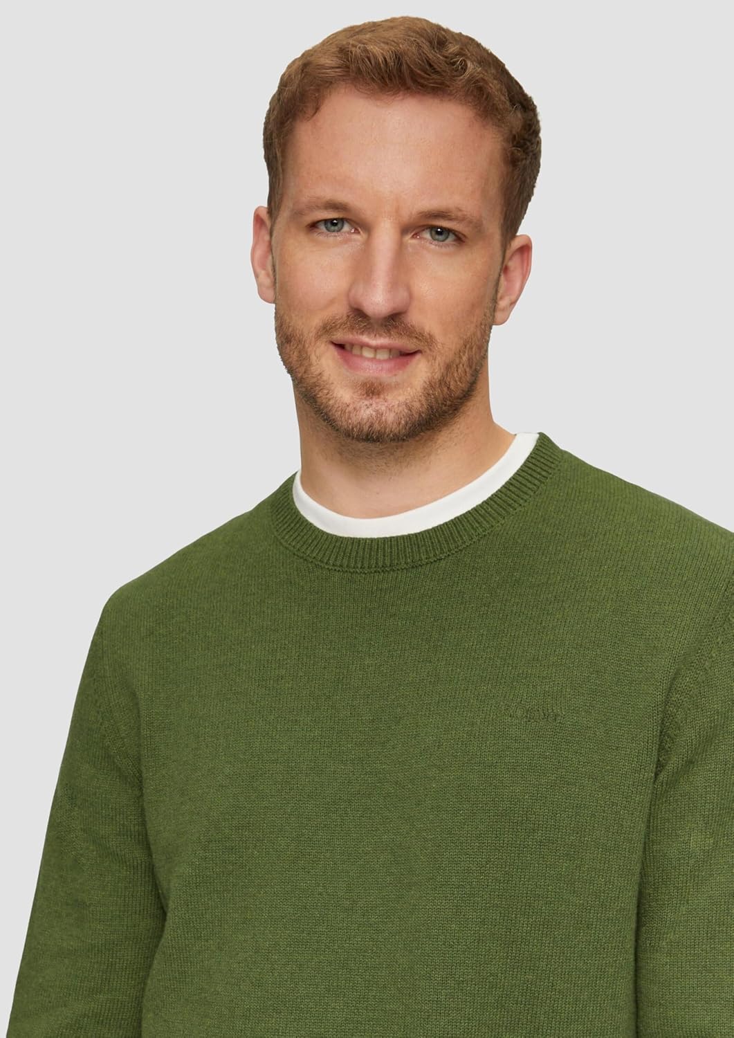 s.Oliver Strickpullover aus Effektgarn S Grün 77w0, S Grün 77w0