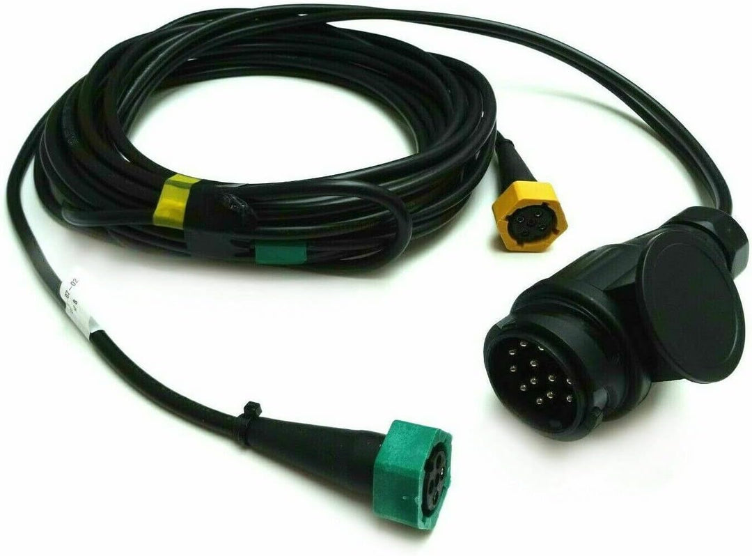 Anhängerbeleuchtung 2x LED Rückleuchten 6x Umrissleuchten 13 pol. Kabelsatz 5m