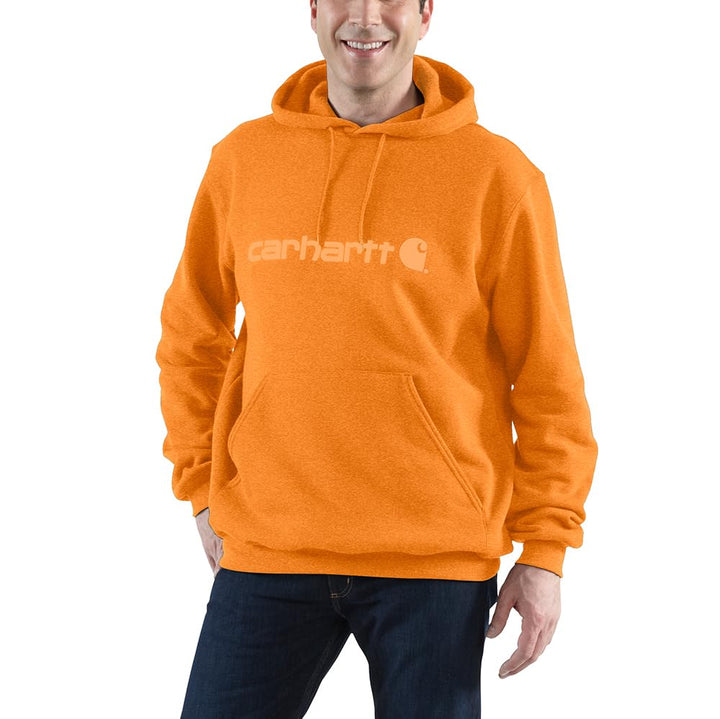 Carhartt Herren Loose Fit Midweight Logo Graphic Sweatshirt XS Marmelade Heather, XS Marmelade Heath