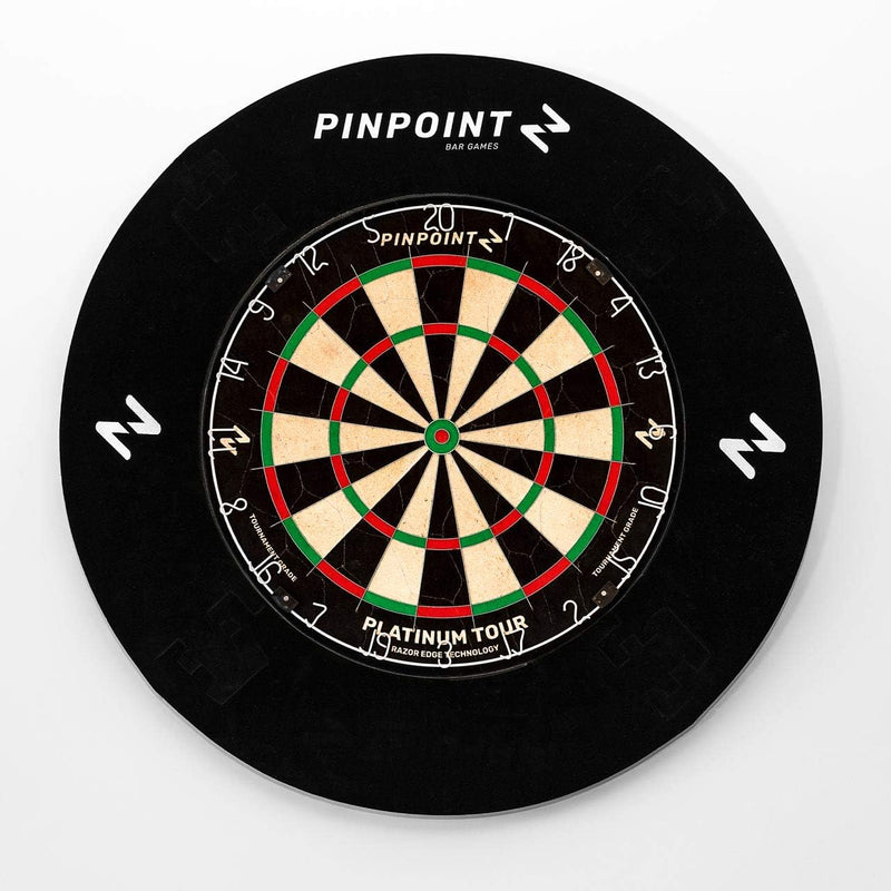 Pinpoint Eva-Schaumstoff Dart Surround - Reversible Dart Schutzring | Dart Wandschutz mit zusammenst