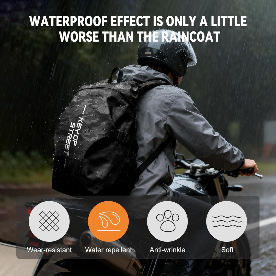 Motorradrucksäcke für Herren, wasserdichter Helmrucksack, Motorradzubehör, Laptoptaschen, Reiserucks