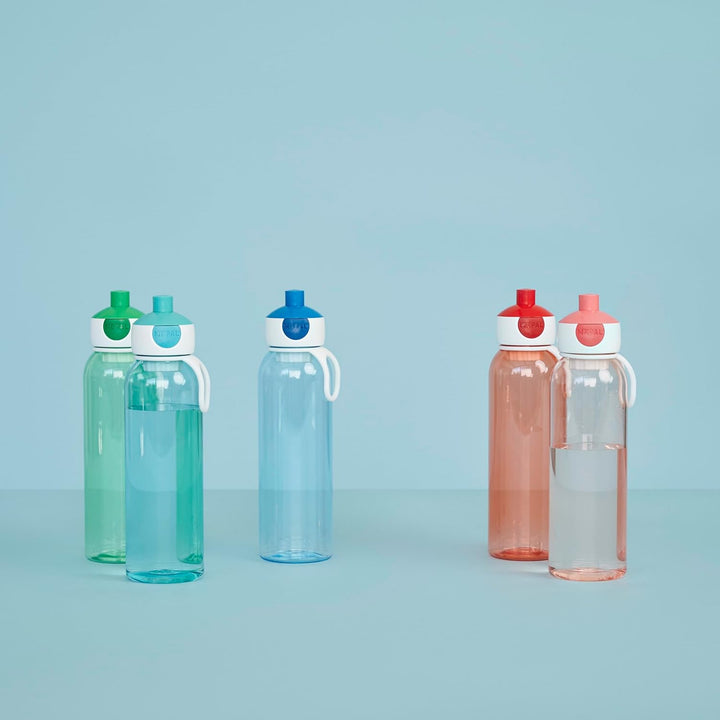 Mepal Wasserflasche Campus 500 ml - Pink - bruchfestes Material - auslaufsicher - Spülmaschinengeeig