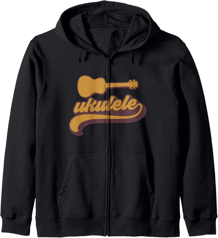 Uke Ukulele Player Ukulele Spieler Gift Geschenk Kapuzenjacke