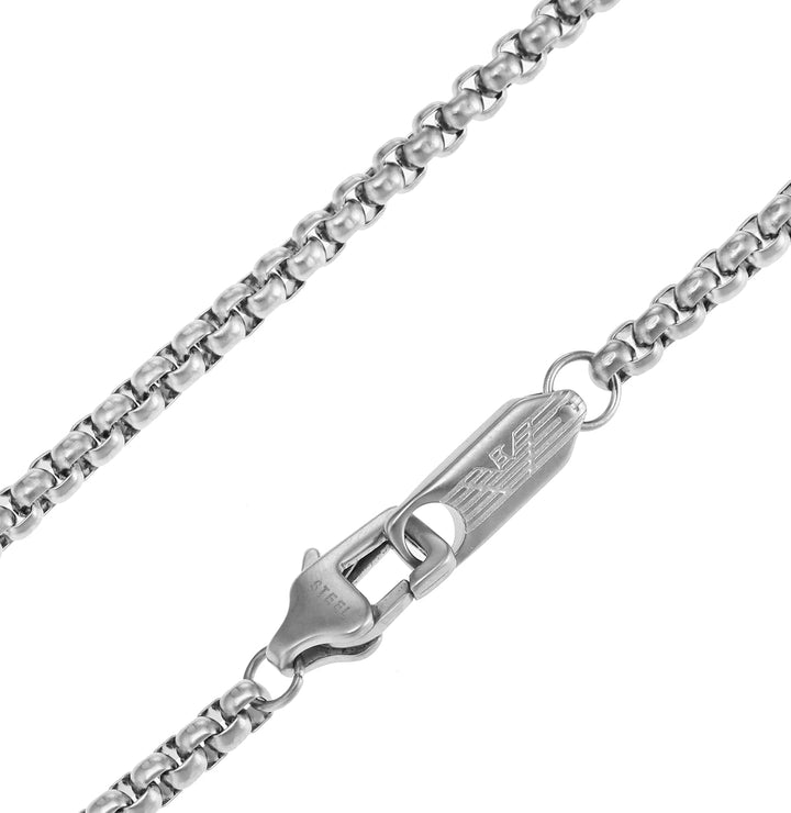Emporio Armani Halskette Für Männer Essential, Länge: 525mm, Breite: 15.6mm, Höhe: 10.4mm Silber Ede