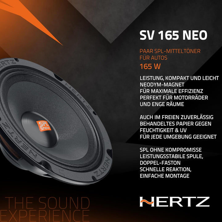 Hertz SV 165 NEO - 16,5cm Tiefmitteltöner