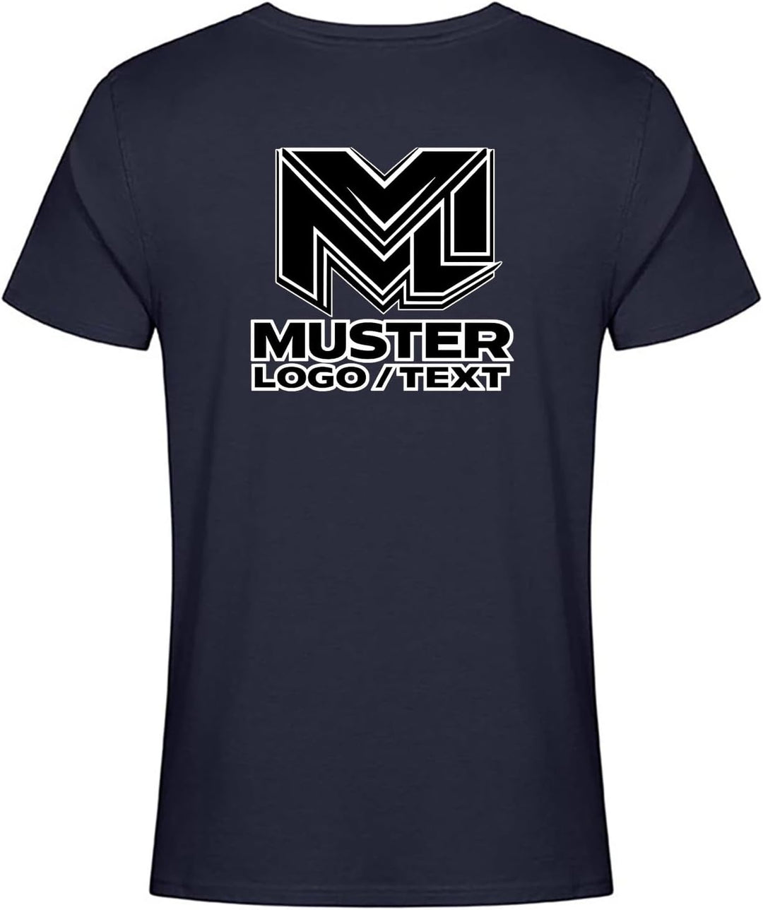 Herren Strapazierfähiges Workwear T-Shirt personalisierbar mit Logo oder Text | 60% Baumwolle 40% Po