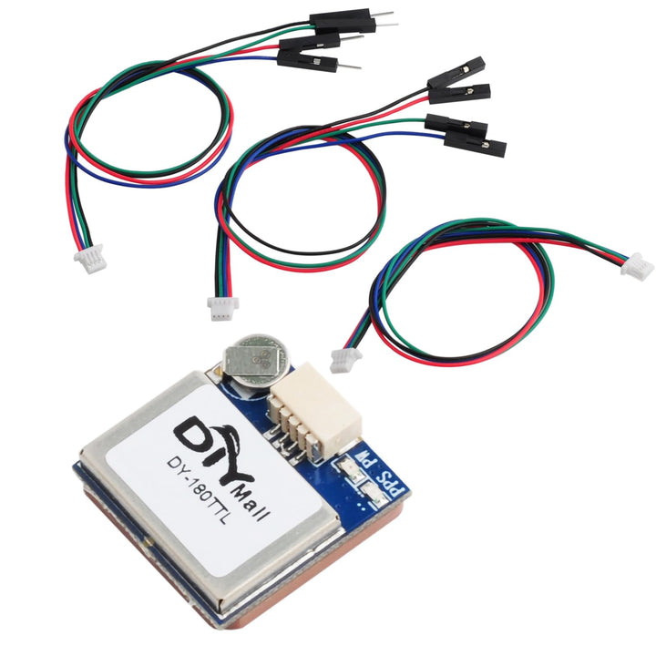 DY-180TTL GPS-Empfängermodul Dual Glonass Navigationsmodul TTL-Level 9600bps Mit Antenne für Arduino