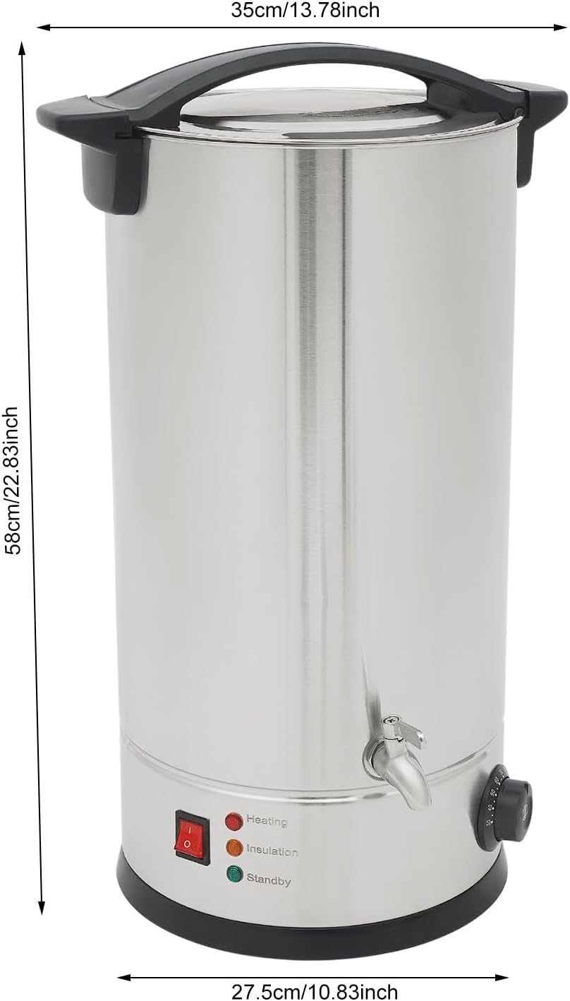 Hadwigger 1800W Edelstahl Elektrischer Wabenschmelzer Temperatur einstellbar 0-110℃ Waben Bienen sch