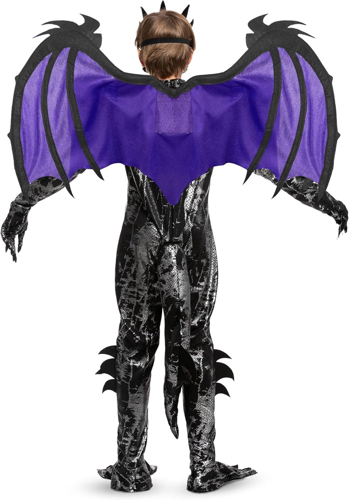 Spooktacular Creations Kind Jungen Drachenkostüm, Drachenflügel und Maske, Halloweenanzug Drachenanz