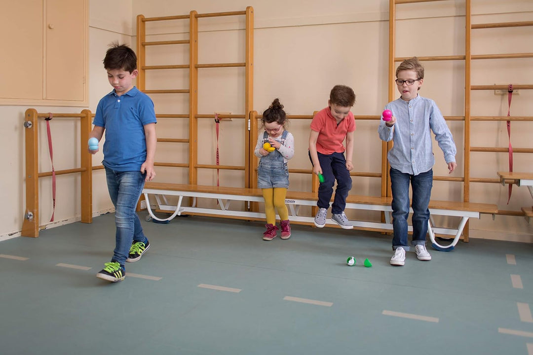 Eier Löffel Laufen - Gartenspiele für Kinder - Bewegungsspiele - Spiele für Draussen