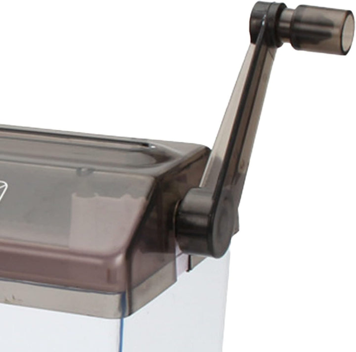 Aktenvernichter, Manueller Aktenvernichter für Breite Anwendung, Langlebig für Besprechungen (Schwar