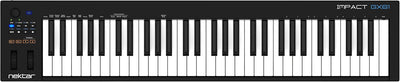Nektar GX61 Impact USB MIDI Keyboard Controller with Nektar DAW Integration & M-Audio SP-2 - Univers