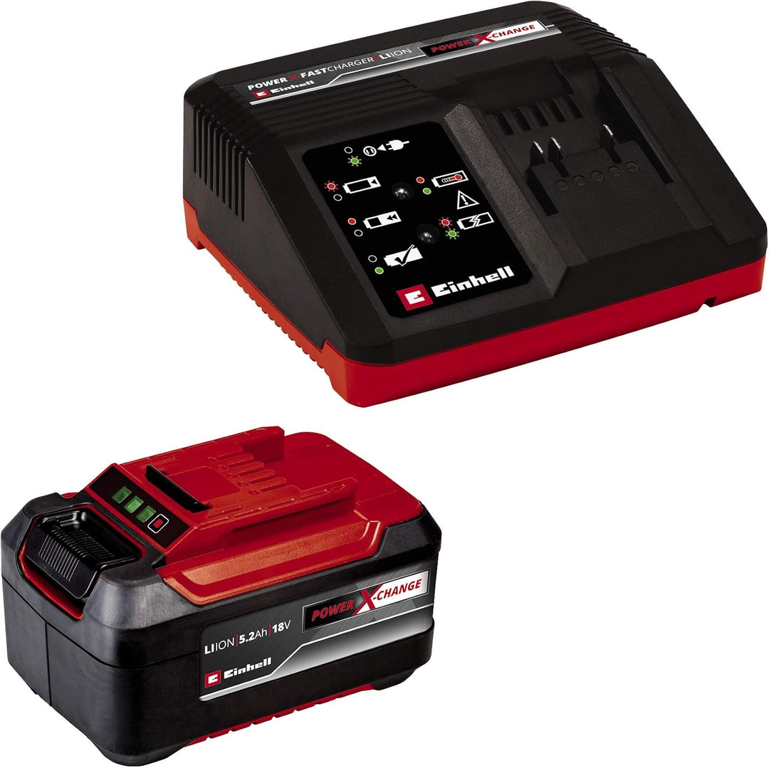 Einhell Akku-Rasenmäher GE-cm 18/33 Li Power X-Change (Lithium Ionen, bis 200 m², bürstenloser Motor