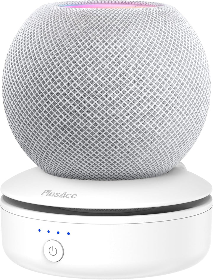 PlusAcc Akku Kompatibel mit HomePod Mini - Tragbare Ladestation Batterie Ständer Home Pod Mini Zubeh