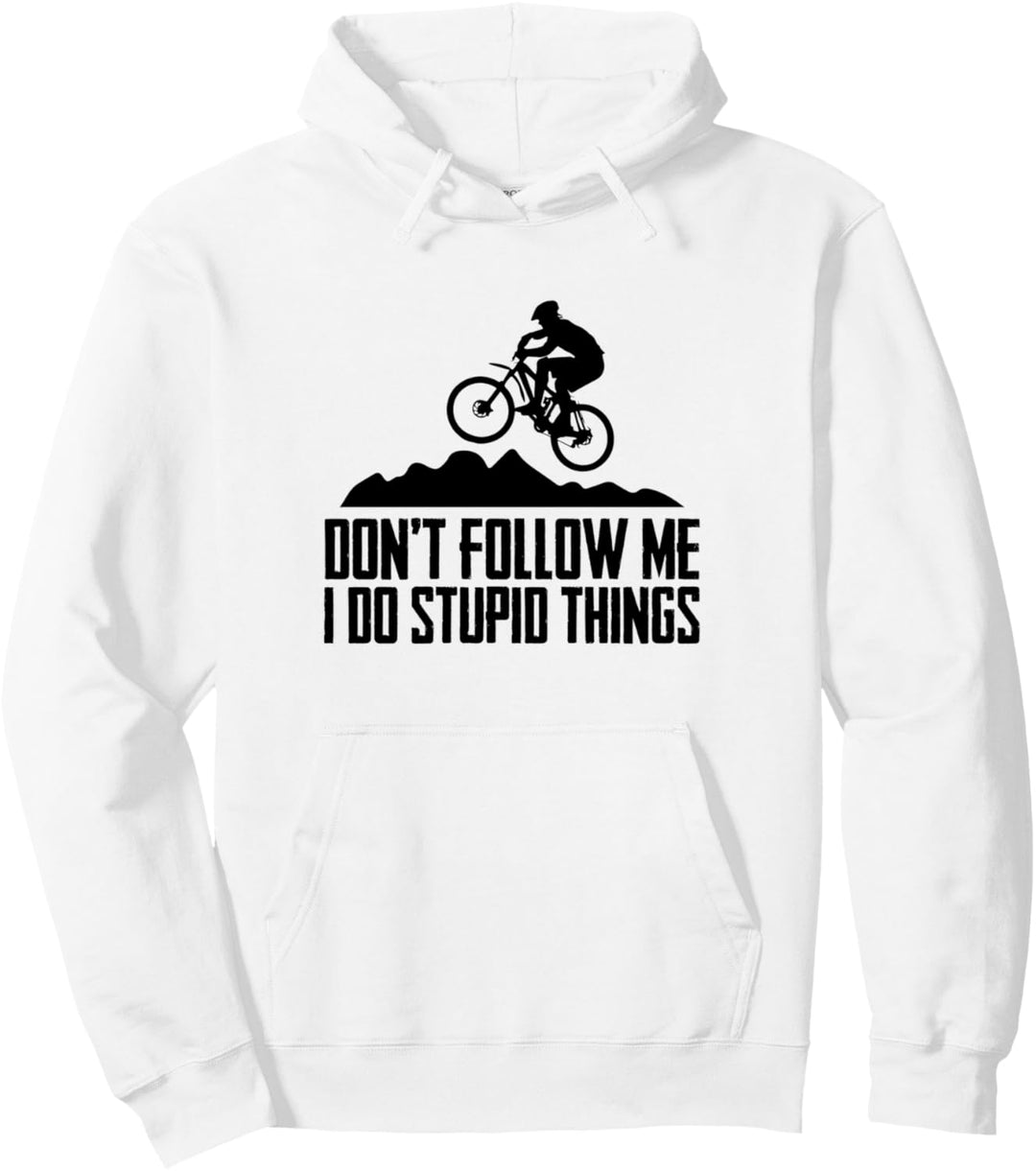 Lustiges Mountainbike-Zitat für Herren und Damen, MTB, Mountainbiker Pullover Hoodie